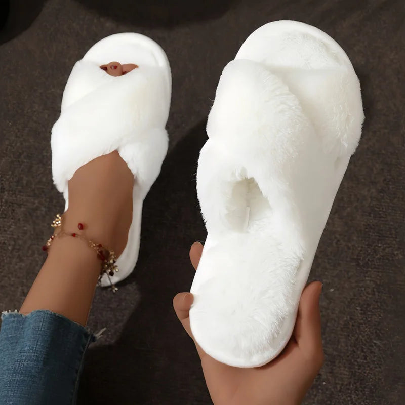 CozyStep Cross Slippers