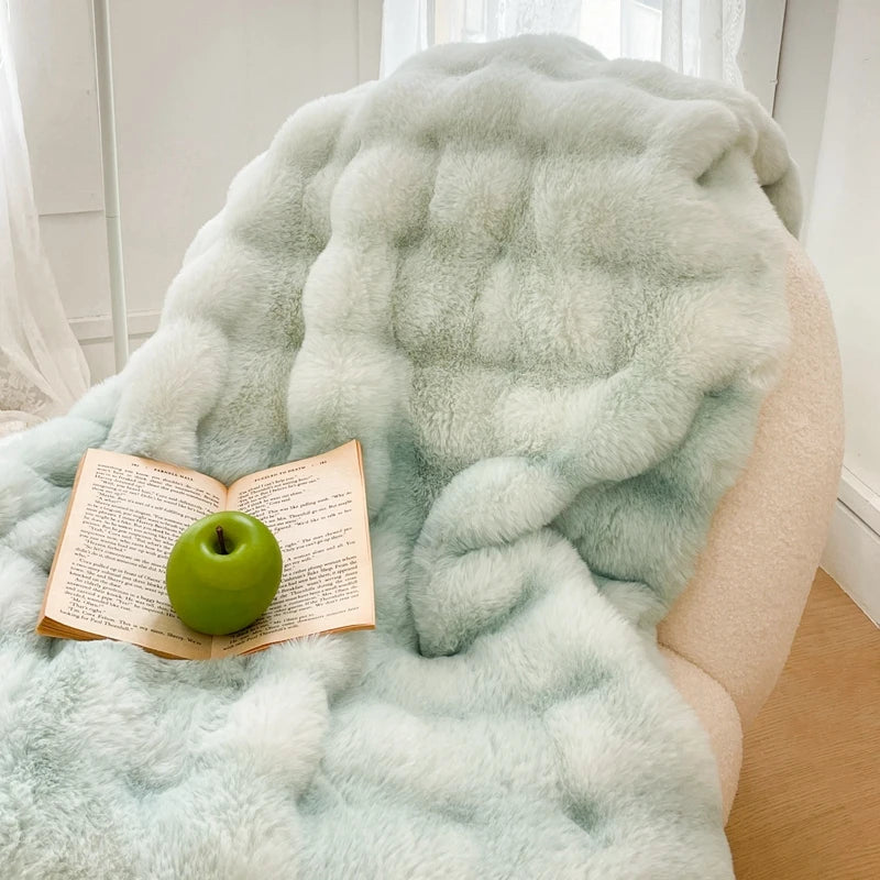The Faux Rabbit Wool Blanket