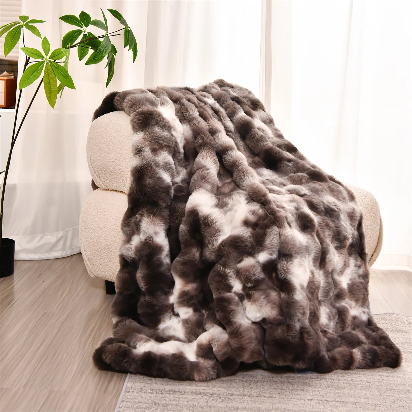 The Faux Rabbit Wool Blanket