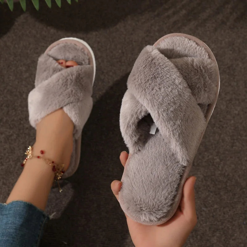 CozyStep Cross Slippers