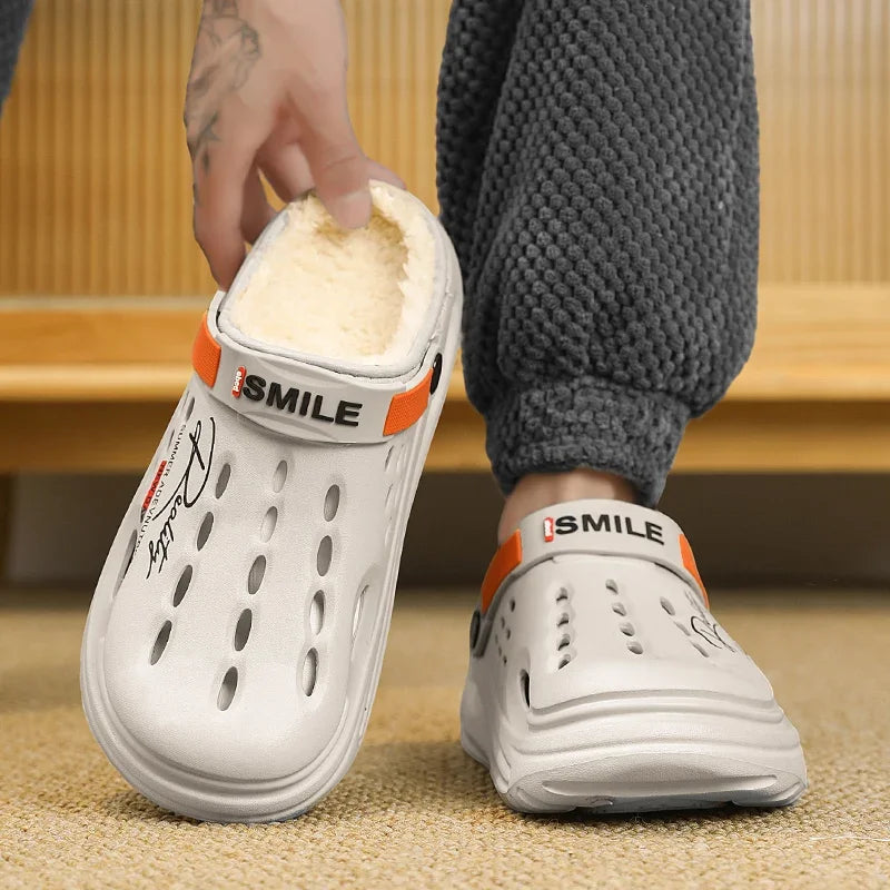 Comfora Men’s Plush Slippers