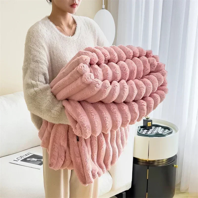 The Fluffy Fleece Blanke