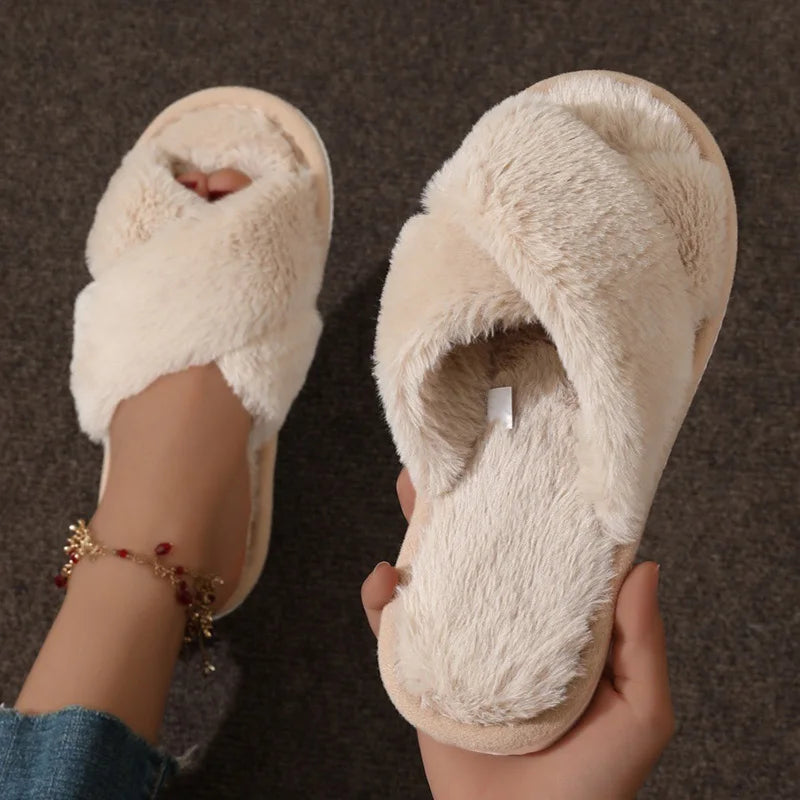 CozyStep Cross Slippers