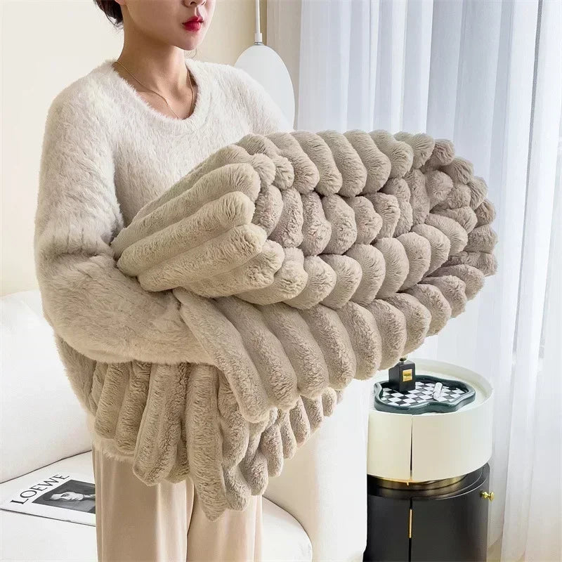 The Fluffy Fleece Blanke