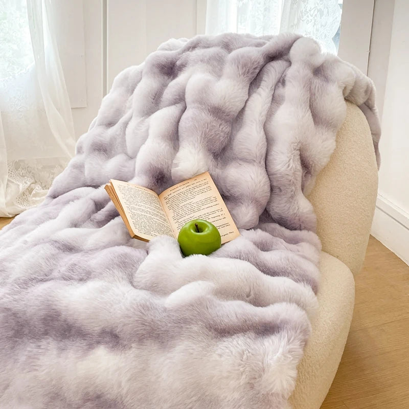 The Faux Rabbit Wool Blanket