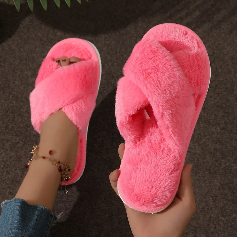 CozyStep Cross Slippers