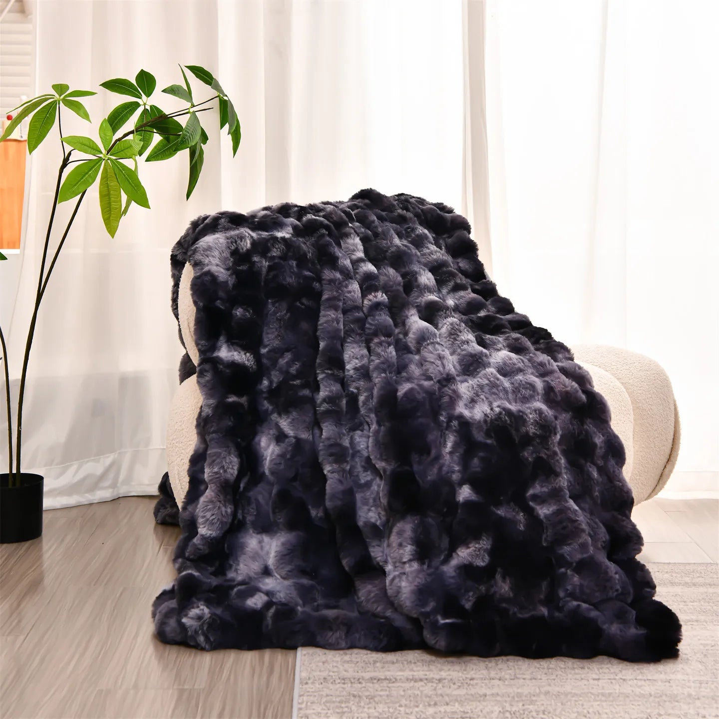 The Faux Rabbit Wool Blanket