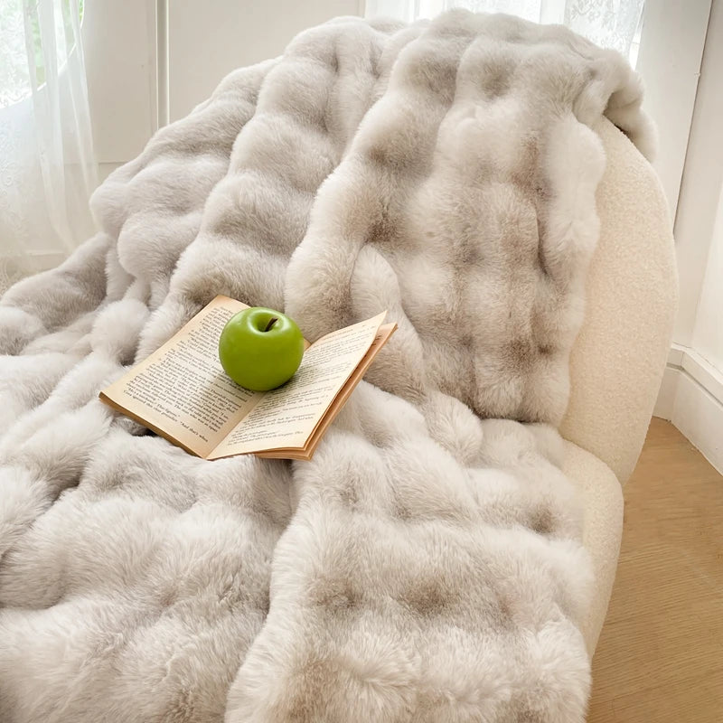 The Faux Rabbit Wool Blanket