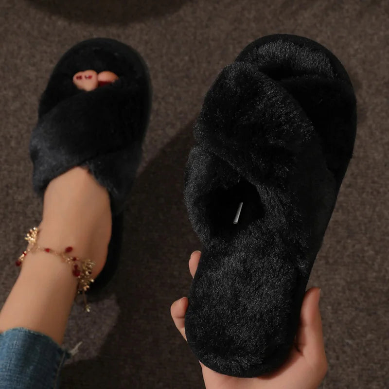 CozyStep Cross Slippers